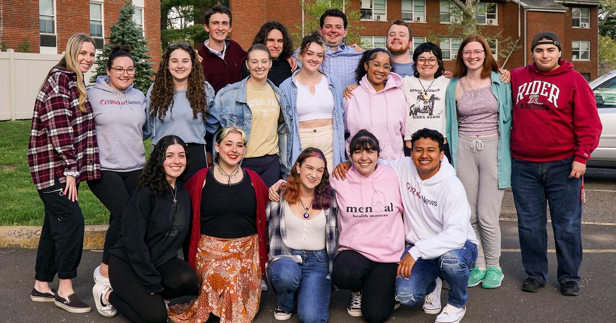 Student newspaper earns state, regional awards Rider University